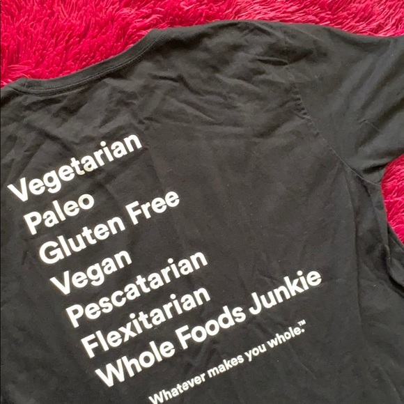 WFM Whatever Makes You Whole black t-shirt - Picture 2 of 8